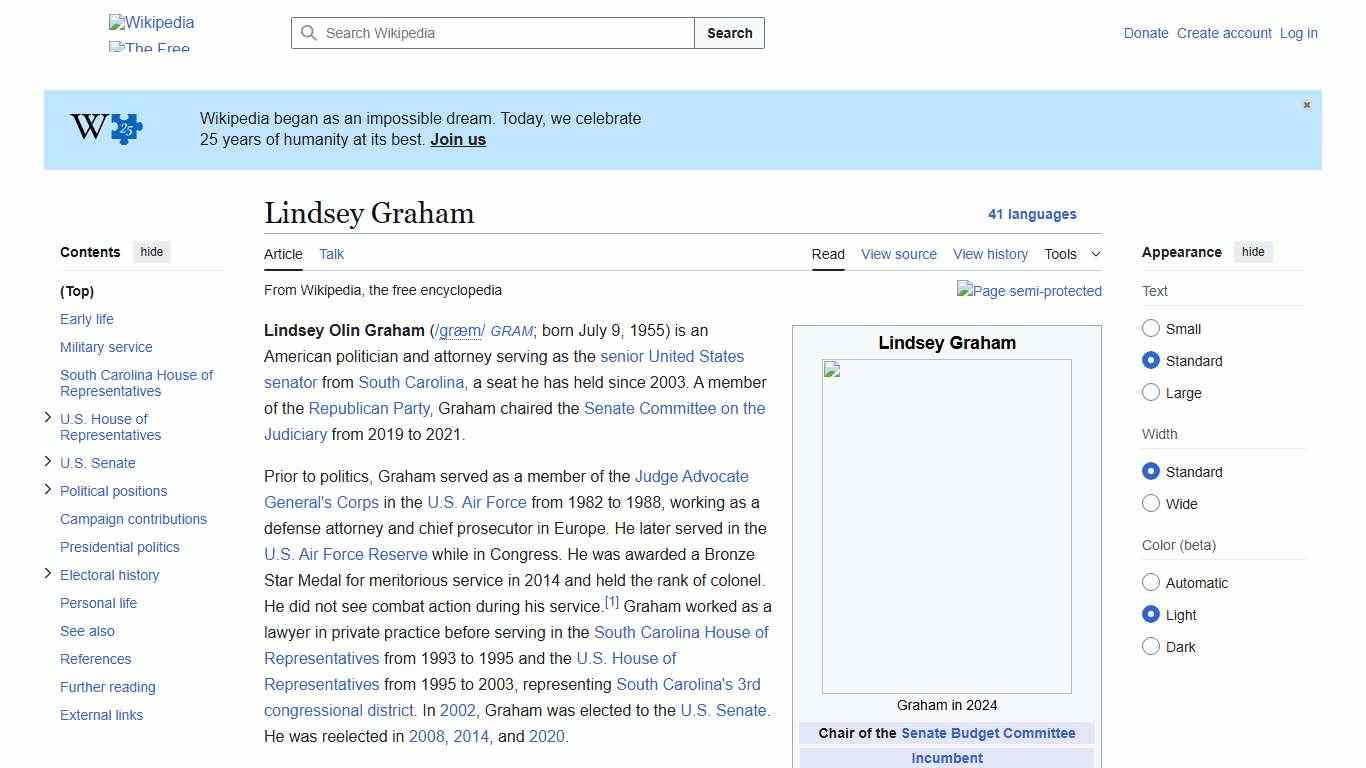 Lindsey Graham - Wikipedia